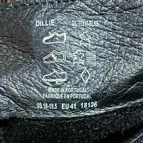 Taos Dillie Black Suede Bootie Size 10 - Picture 5 of 5